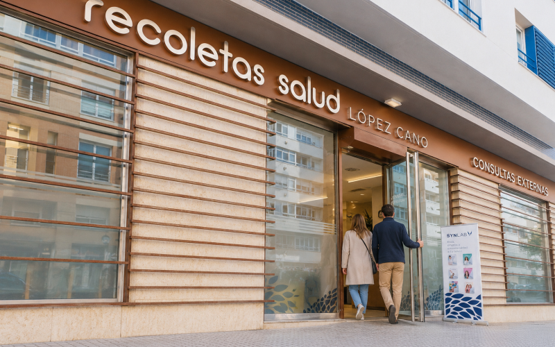 exterior consultas externas recoletas salud López Cano
